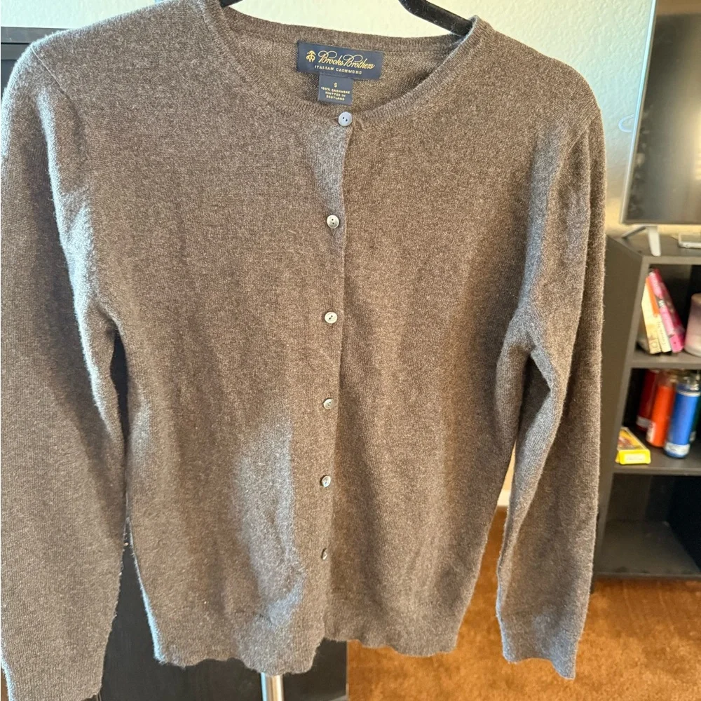 Brooks Brothers Women's Sweater Brown - Picture 5 of 6